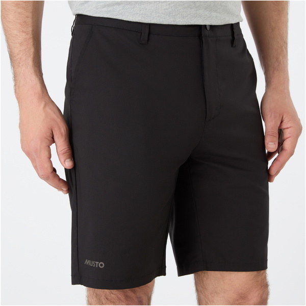 2025 Musto Mens Rib Fast Dry Sailing Shorts 82424 - Black